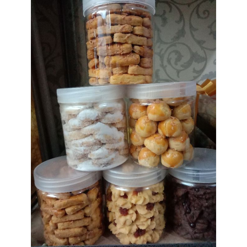 

kue kering toples tabung 500ml