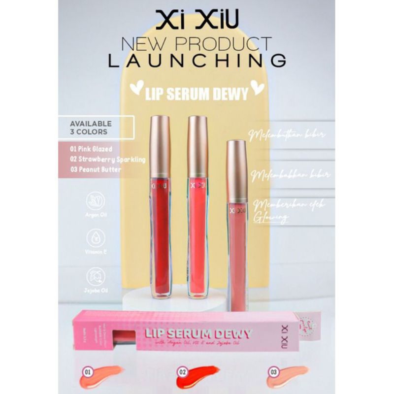 ☃️Cutezz_Ching1☃️Xi Xiu Lip Serum 3g - Serum Bibir