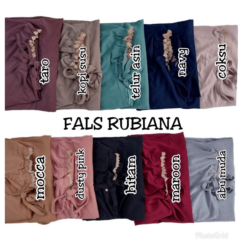 Fals Rubiana // jersey Tamara // Hijab Instan