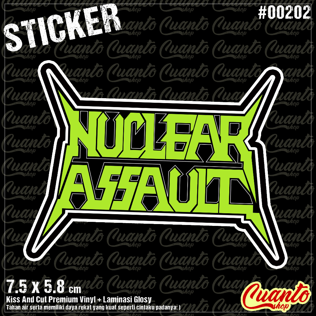 Sticker Nuclear Assault