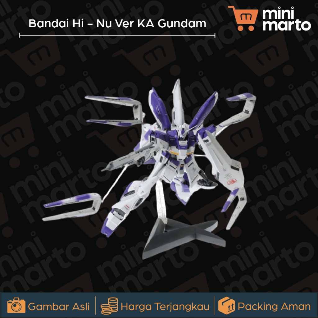 Bandai Gundam Hi - Nu Ver.Ka Edition - Minimarto
