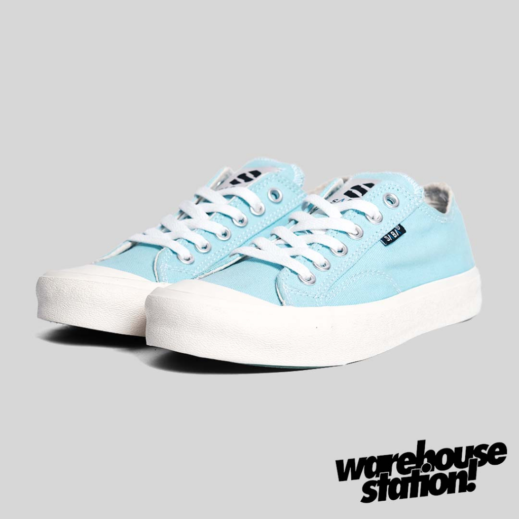 SABA Basic Low Lite Blue - Sepatu Sneakers Casual Pria Wanita