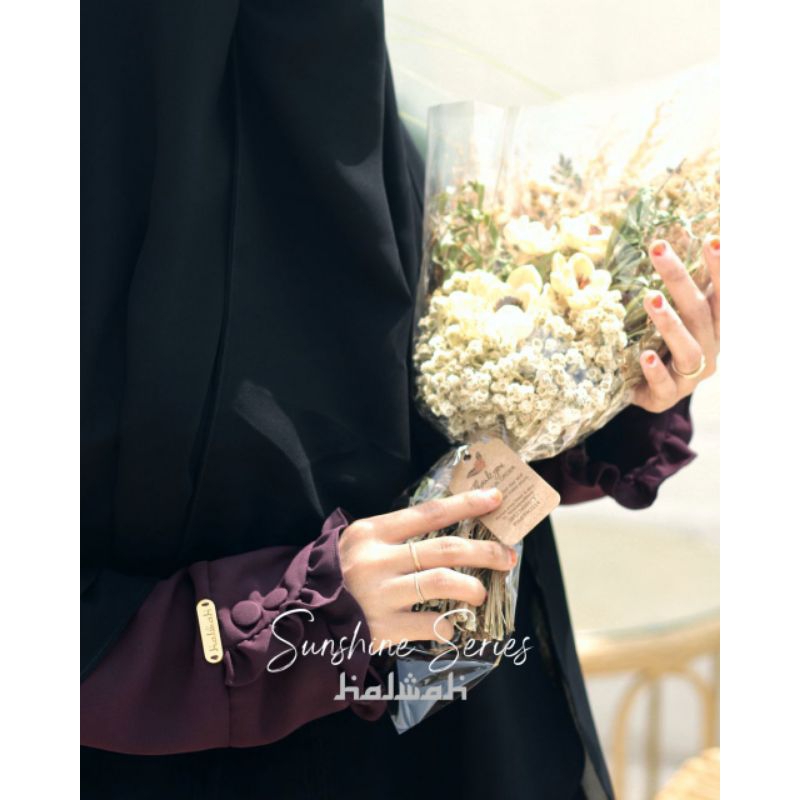 Gamis Sunshine (Gamis Saja) by halwah.co