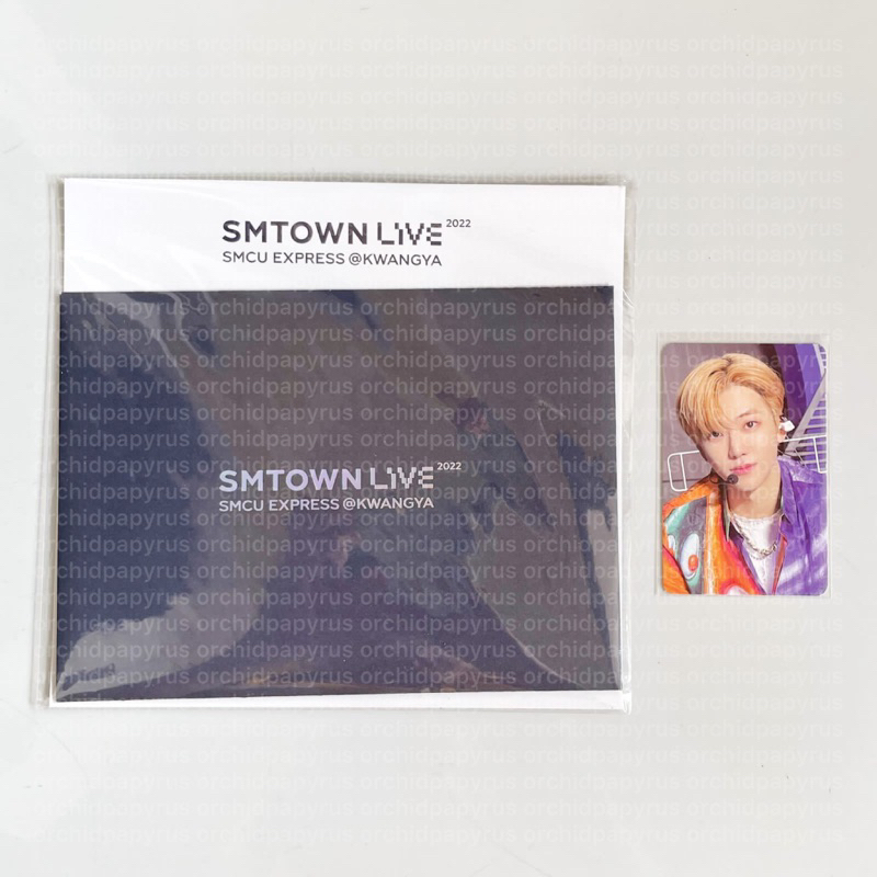 Jaemin NCT Dream SMTown Live SMCU Express @Kwangya AR Ticket Set