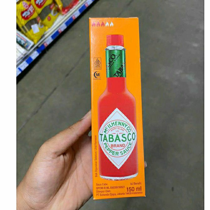 

Mcilhenny Tabasco Pepper sauce | saus cabe 150 ml