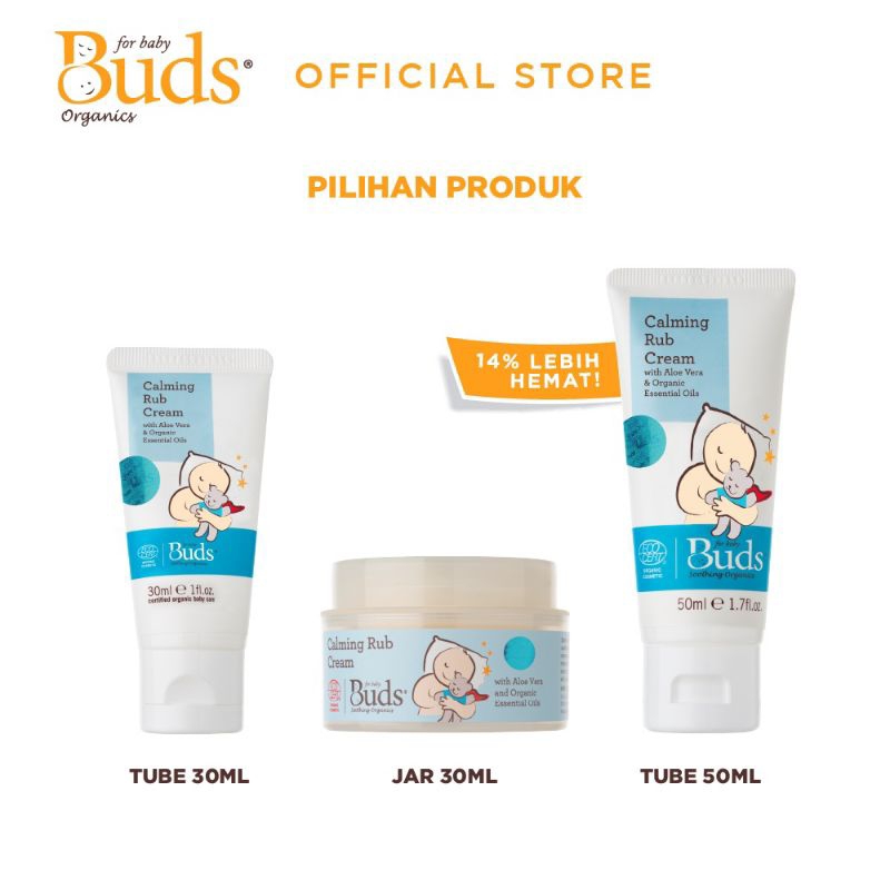 BUDS CALMING RUB CREAM