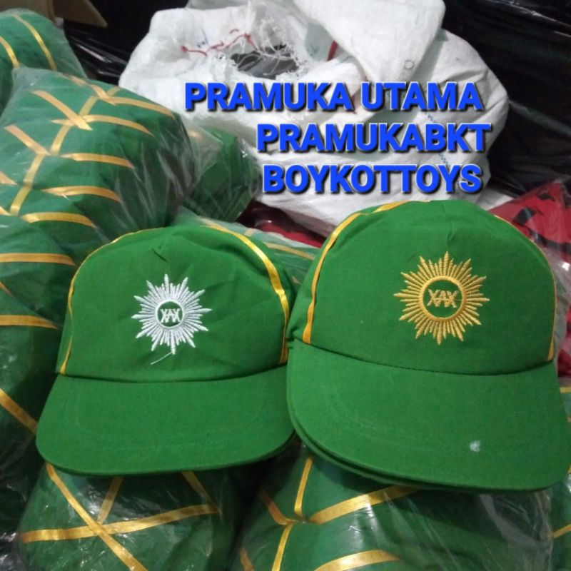 Topi HW bijian bordir Muhammadiyah