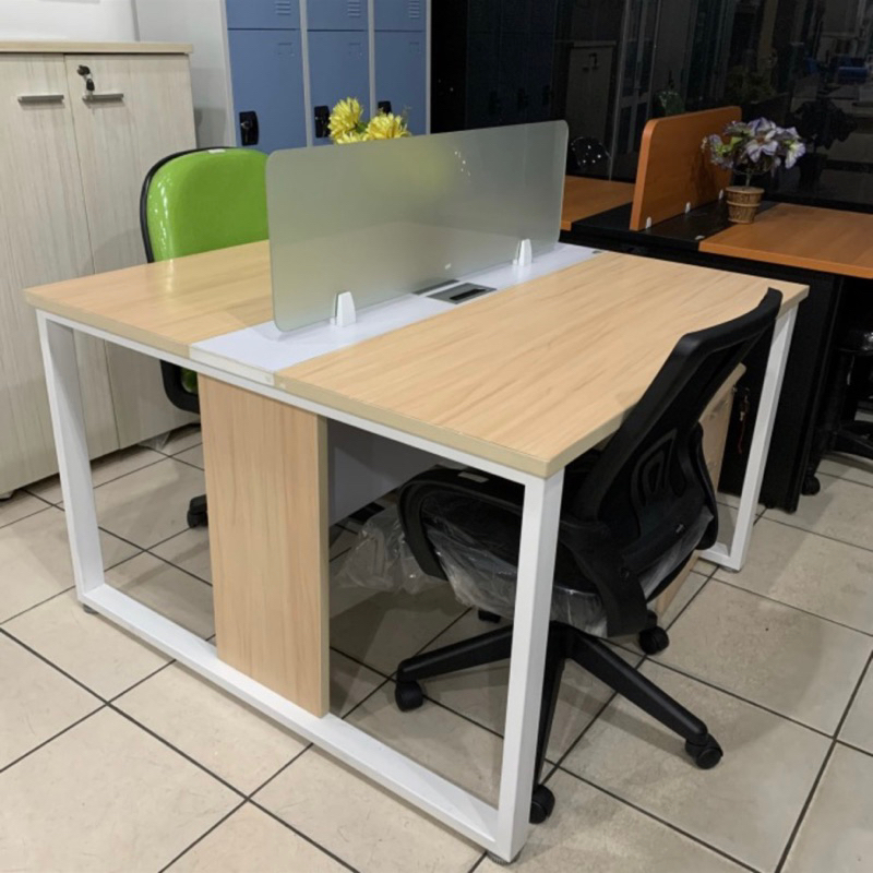 meja kantor uno UOD 7011 meja partisi meja staff meja kerja 2 orang meja cubicle meja office ready s