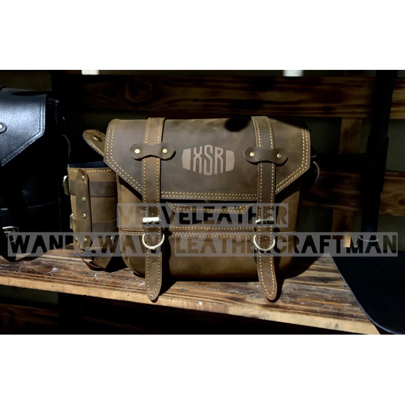 yamaha xsr 155 , tas motor custom , sidebag motor , w175