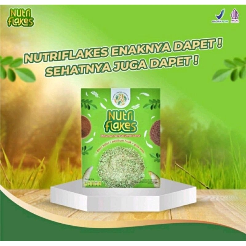 

NUTRIFLAKES SEREAL UMBI GARUT& DAUNKELOR - ASLI ORIGINAL AMPUH MENGATASI GERD,