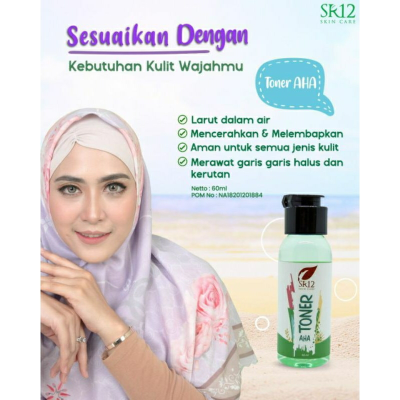 TONER AHA PENGHILANG FLEK HITAM SR12