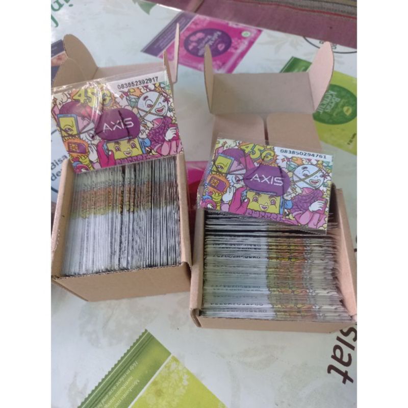 Kartu Axis 5,5gb, 10gb dan 12gb SP JATIM