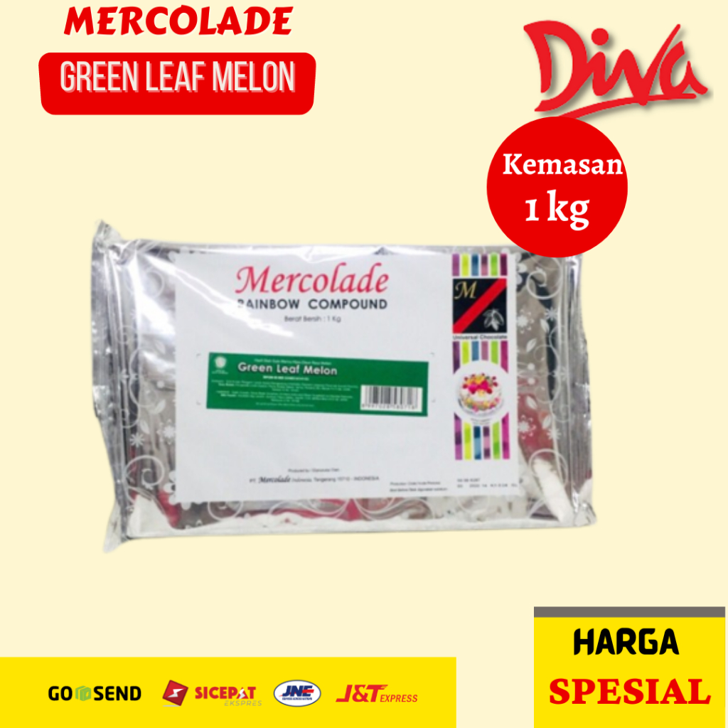 

[1 kg] Mercolade Green Leaf Melon | Mercolade Coklat Batang