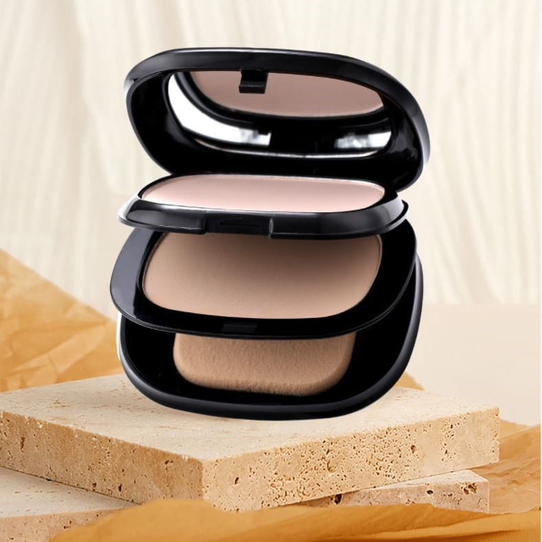 [2 Layer] Lameila 5102 Powder Cake Bedak Padat / 2 Shade Compact Powder