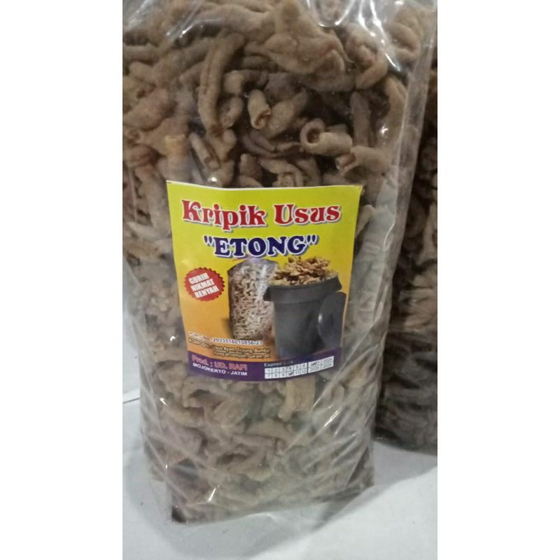 (COD TERMURAH) Keripik Usus Bumbu Pedas Kiloan 500gr