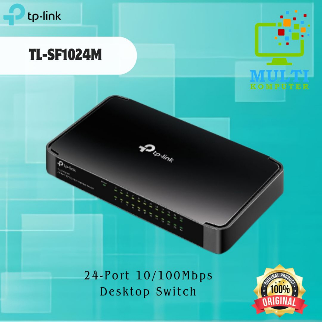 TP-Link TL-SF1024M Switch Hub 24port TPLink TLSF1024M 24 port