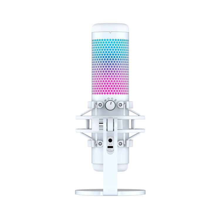 HyperX Quadcast S White RGB Condenser Gaming Microphone