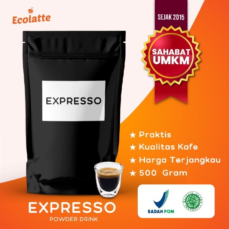 EXPRESSO ECOLATTE POWDER DRINK 500 GRAM