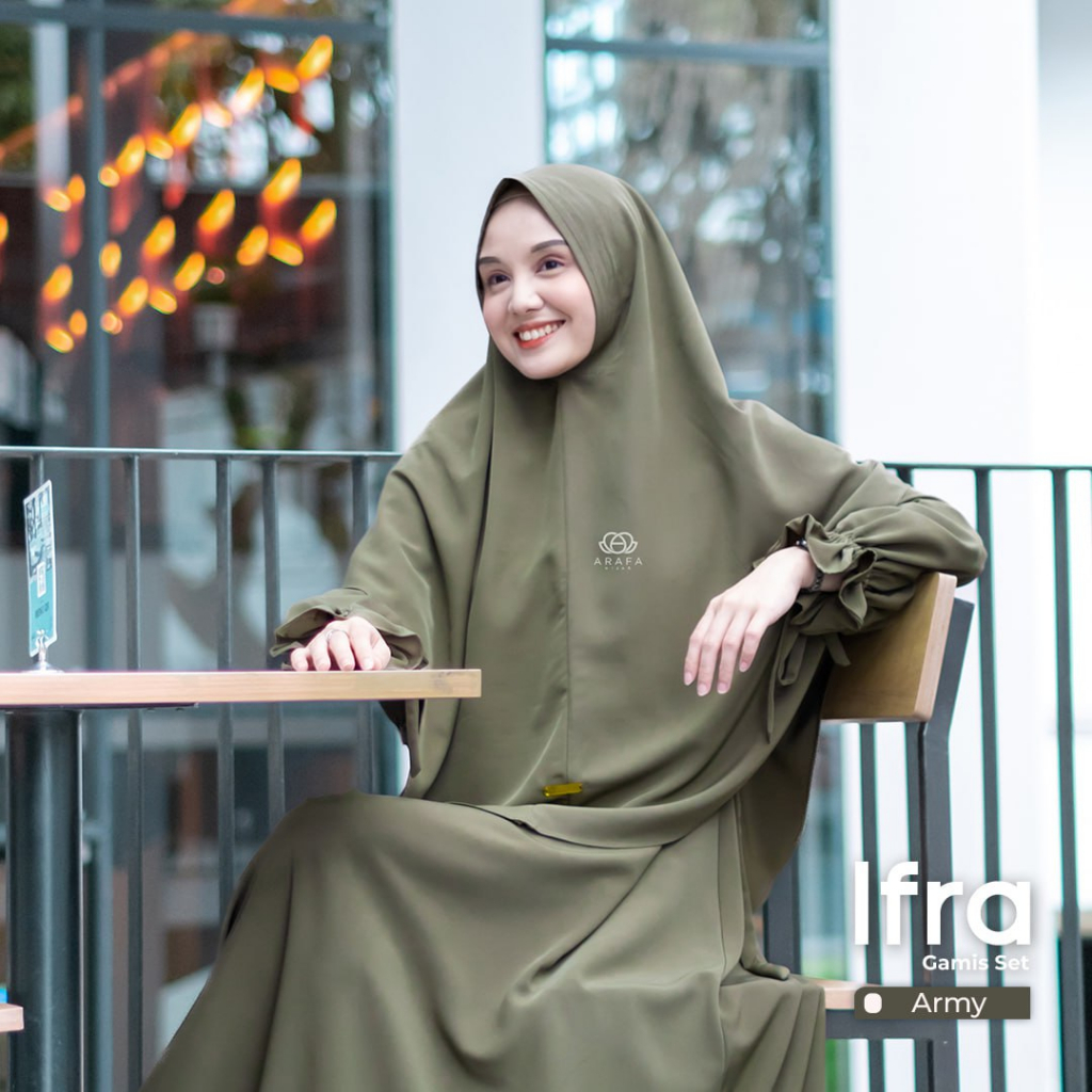 Arafa Hijab - Ifra Gamis Khimar Set