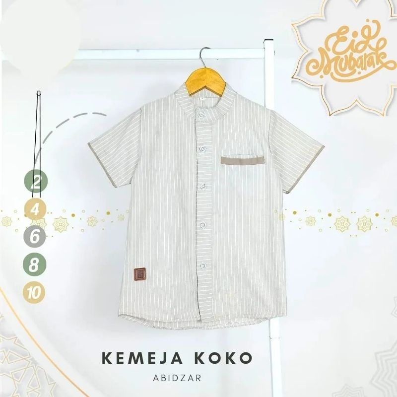 Kemeja Koko Anak Laki Laki Kemko Lebaran Salur Keren Terbaru 2023 Bahan Cotton Oxford Adem Usia 2 3 4 5 6 7 8 9 10 11 12 Tahun