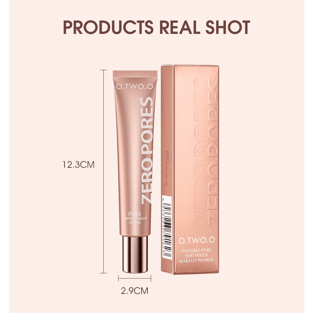 [BPOM] [100% ORI&amp;READY]O.TWO.O Makeup Base Cream Invisible Pore Soft Focus Makeup Primer/SC032