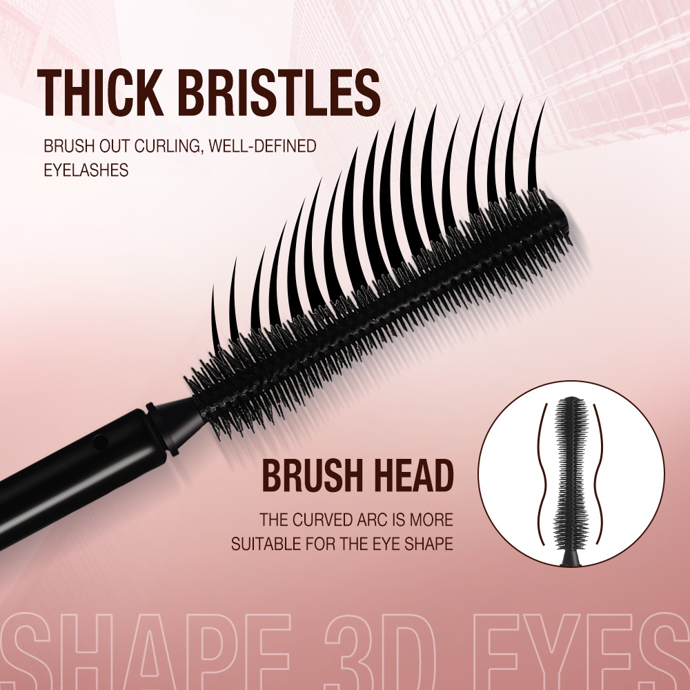 [BPOM] [100%ORI&amp;READY]O.TWO.O Waterproof Mascara Lasting 36H Smudge-proof Eyelash Curling Black Eye Makeup