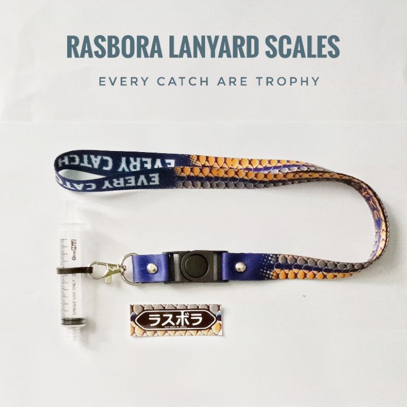 

Lanyard Rasbora Scales + spet bonus stiker