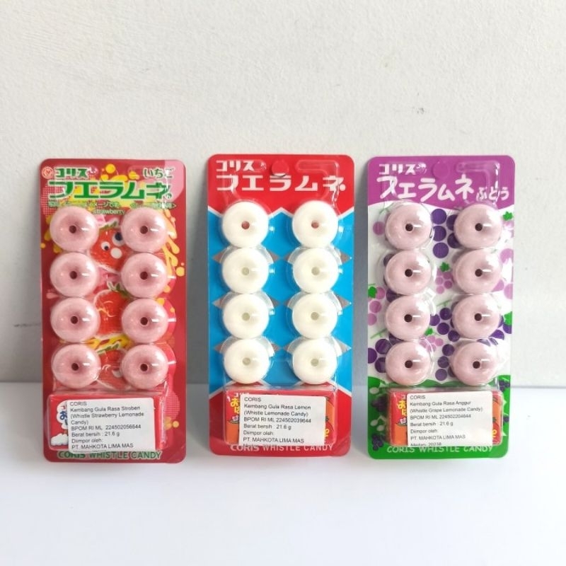 

Coris Candy / Whistle candy / Permen Jepang / Permen siul