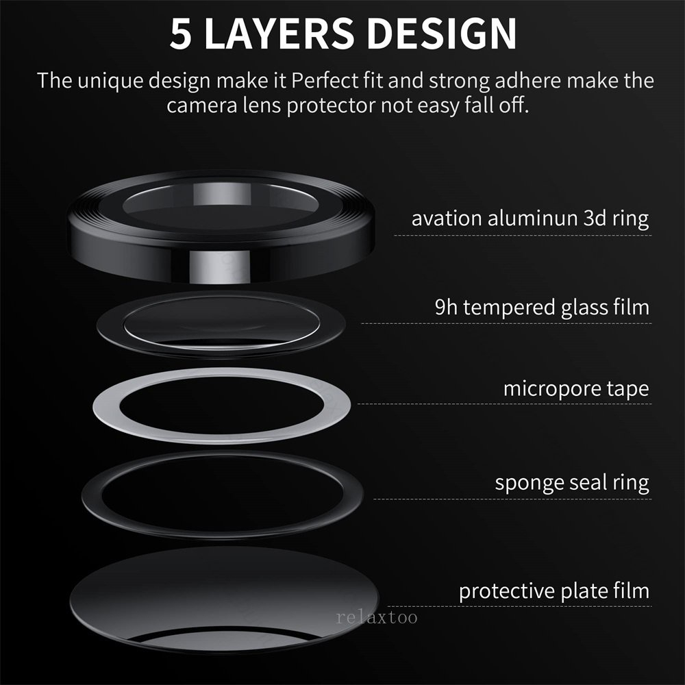 Pelindung Layar Tempered Glass Ring Lensa Kamera Samsung Galaxy A14 4G / 5G Samsung A24 Samsung A34 Samsung A54 Samsung A74