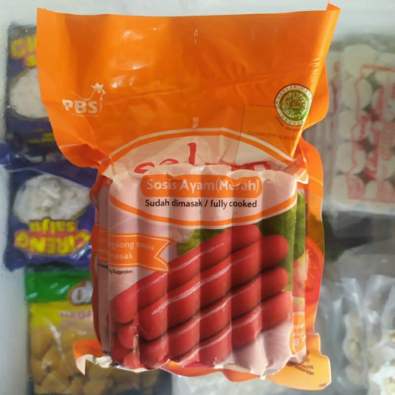 

Sosis Ayam Merah Salam 500gr (HARAP BACA DESKRIPSI)