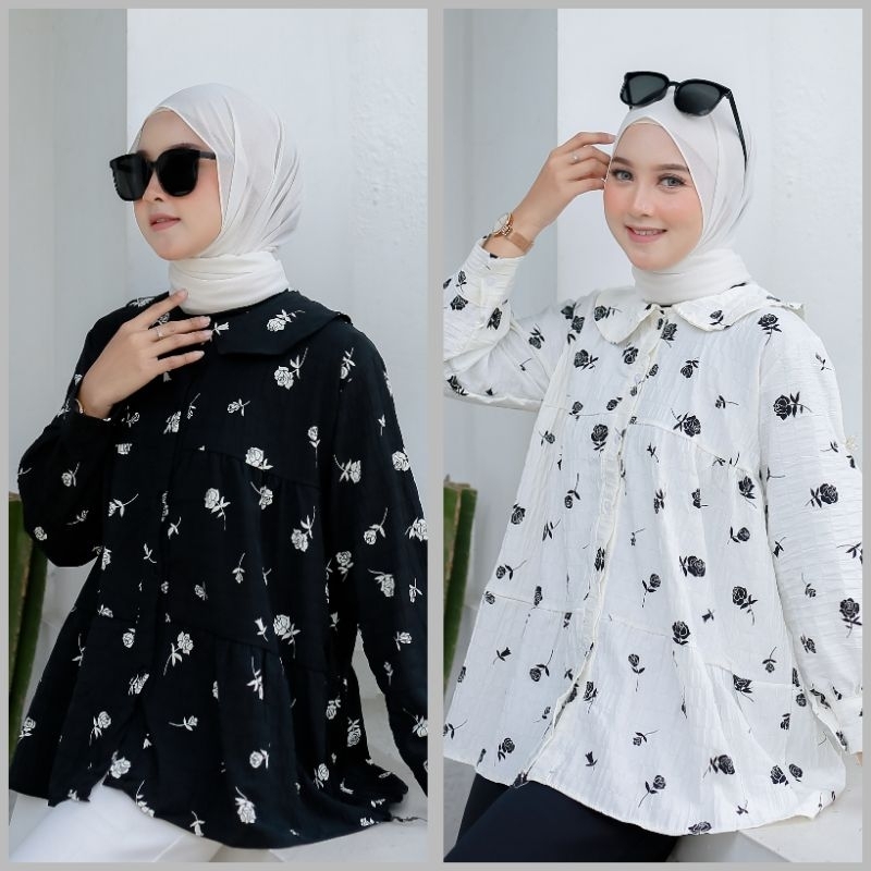 BELYN BLOUSE CRINKLE