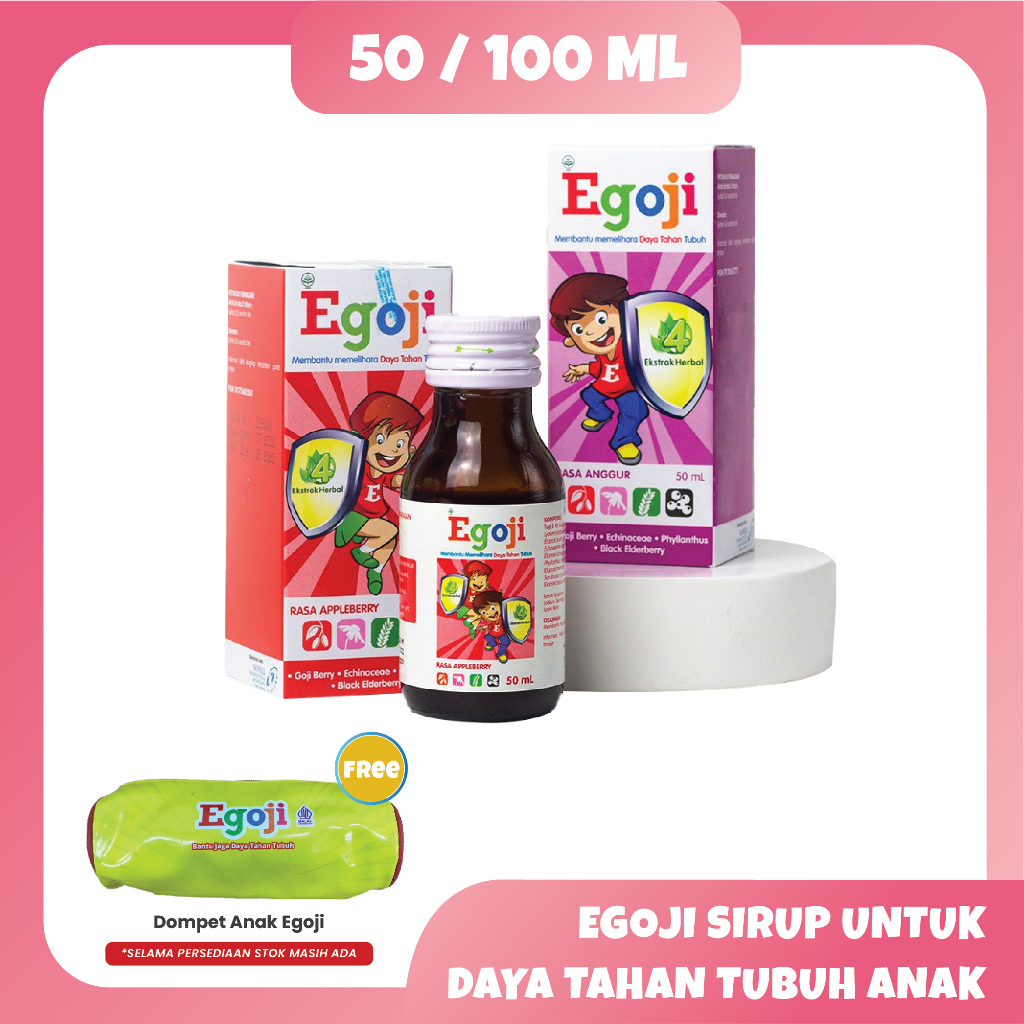 Egoji Sirup Untuk Daya Tahan Tubuh Anak