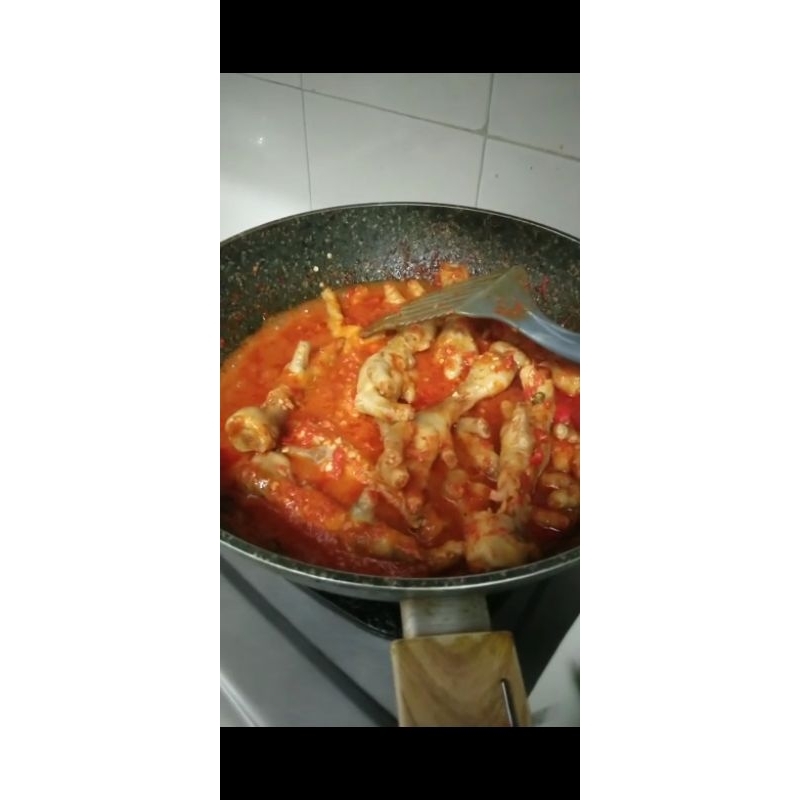 

seblak ceker homemade