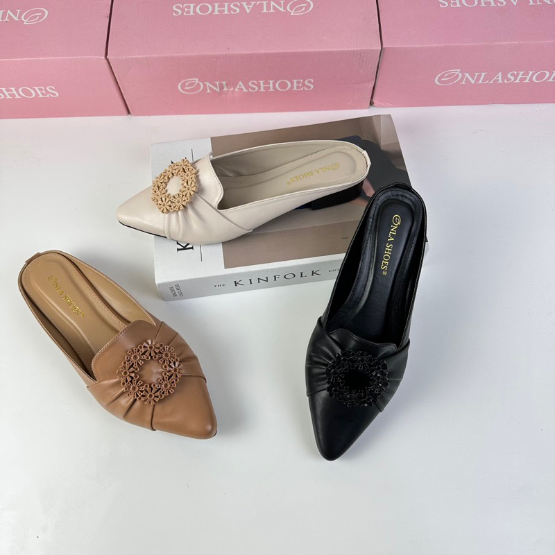 Onlashoes - Mules Wanita Monicca 3Cm