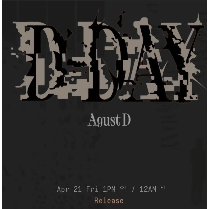 Merch D-Day Suga | AgustD