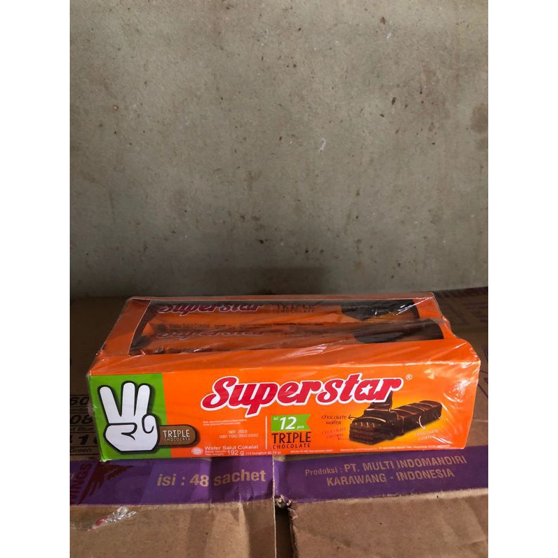 

(SM) Superstar choco 1pack isi 12bks