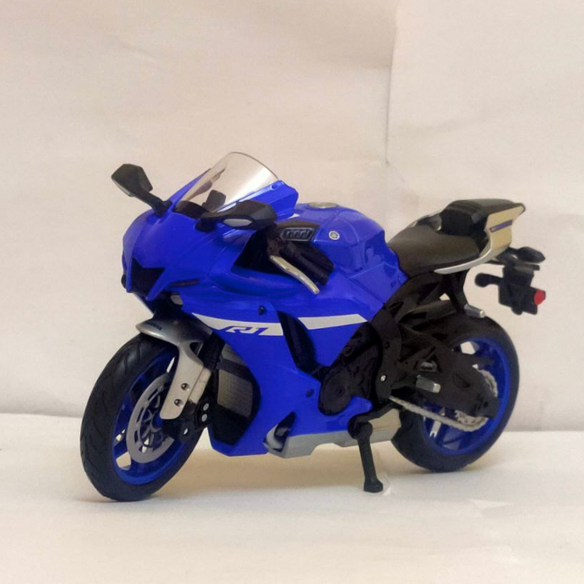 Diecast Motor Yamaha YZF-R1 2021 Miniatur Motor Sport Maisto 1:12