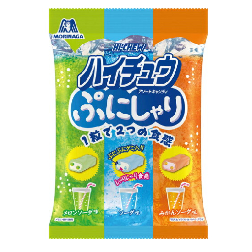 Morinaga Hi Chew Punishari Assortment Mixed Soft Candy 68 Gram