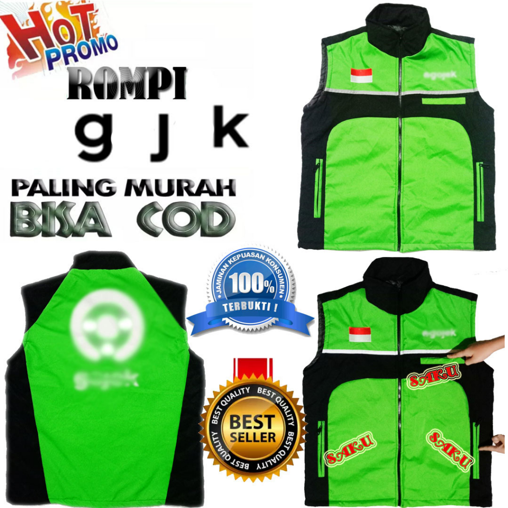 PROMO!!! Rompi GR3BB/ Rompi GJK / Rompi Garuda / Rompi Hoodie / Rompi TERLARIS TERMURAH