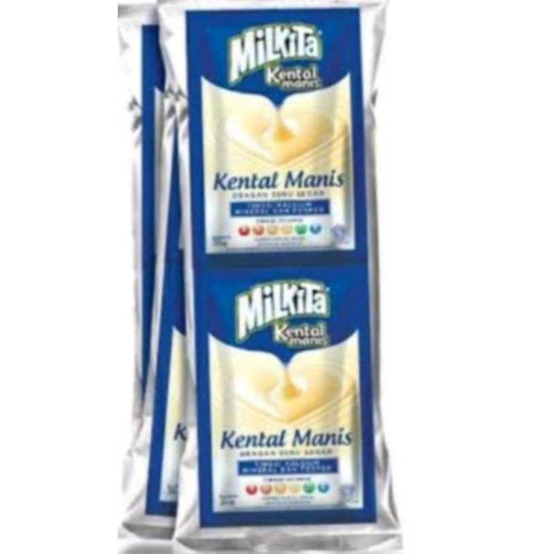 INDOMILK KENTAL MANIS COKLAT 6X37 GRAM/Milkita Kental Manis 6X36 gram