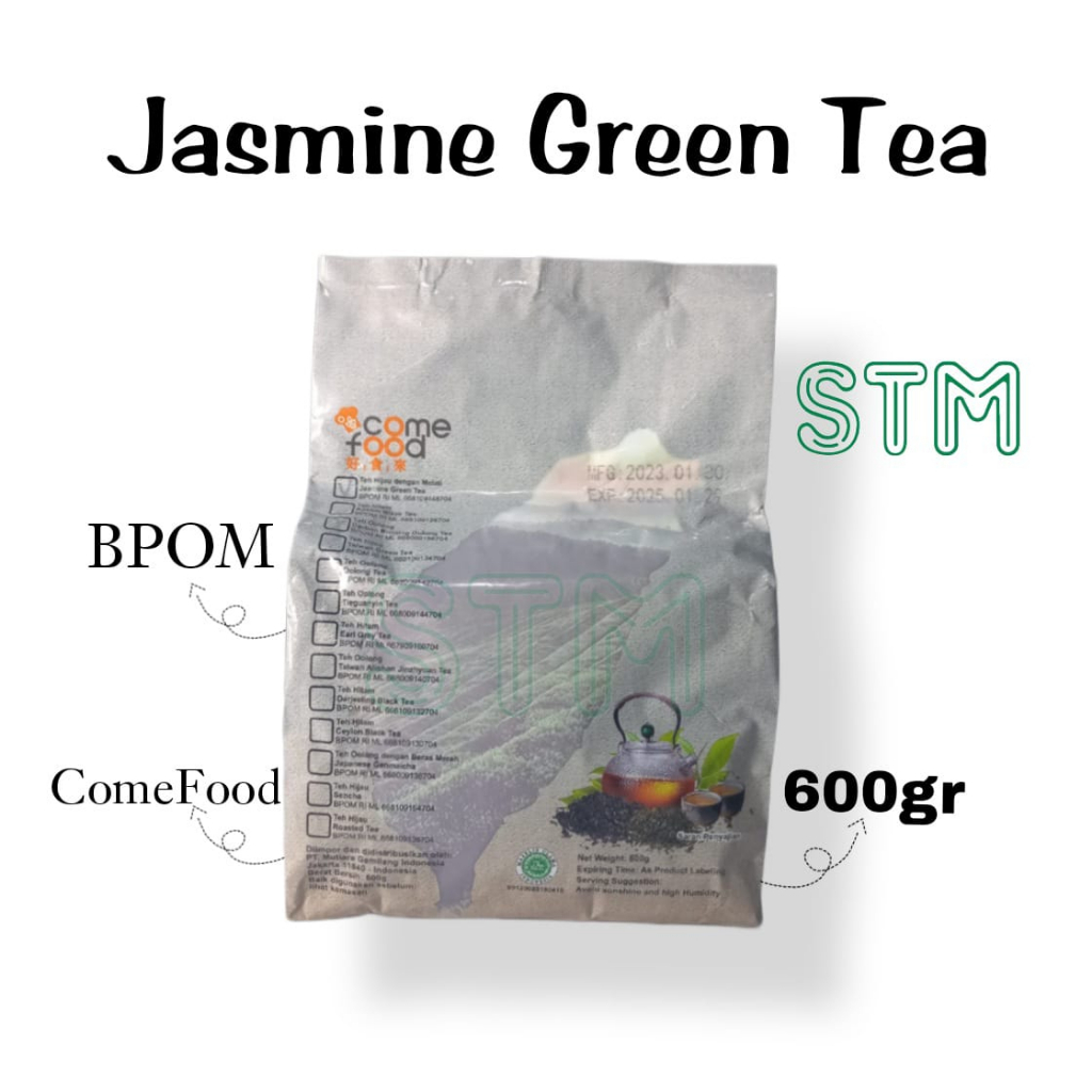 

Jasmine Green tea leaf Daun Teh/Assam Black tea LEAF/Oolong Tea Premium Impor taiwan Kualitas Terbaik