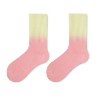 Women's Fashion Gradient Multicolor Socks 8014