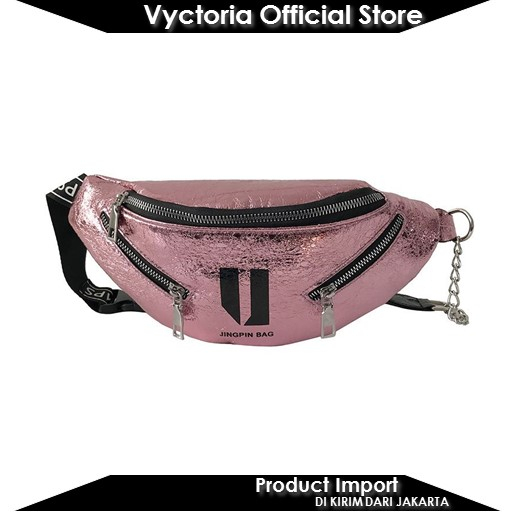 (COD) Vyctoria VOS119 Tas Waistbag Wanita Lucu Kekinian Promo JTF119 LT1781 BQ2840 119 1781 2840