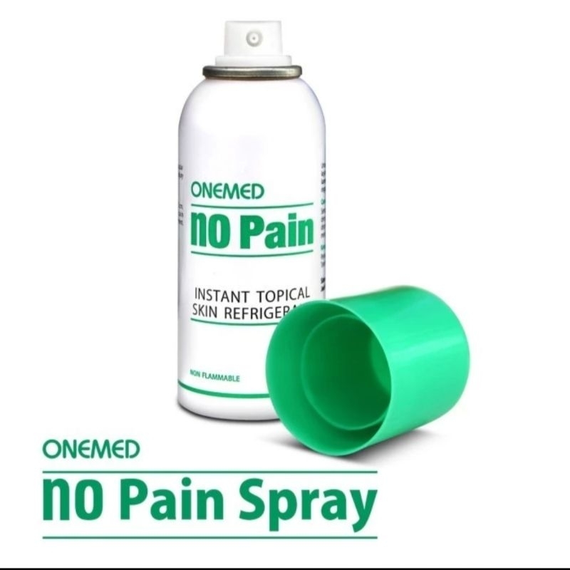 No pain spray instan topical skin refrigerant anestesi anesthesi spray lokal