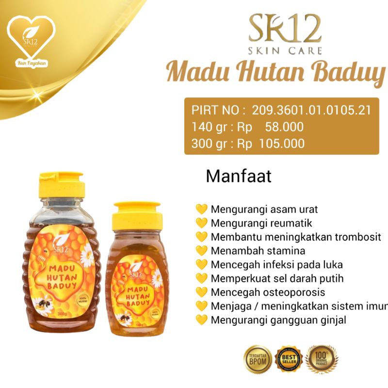 

Madu Hutan Baduy sr12