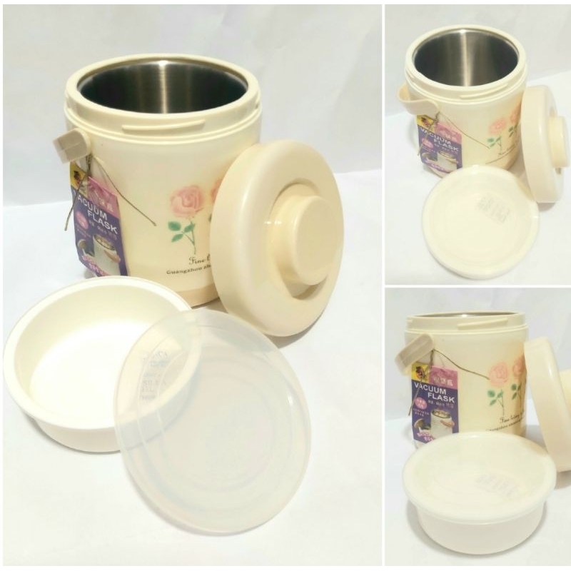 Termos Lunch Box Vacum Flask Stainless 1.100 ML