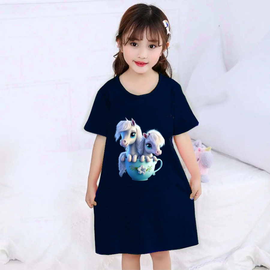 Lexander Daster Anak Perempuan 1 sampai 10 Tahun Dress Anak cewek karakter Hiyori