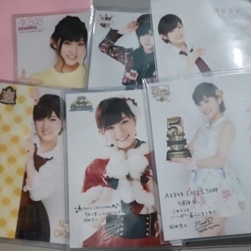 AKB48 Cafe Official A4 Poster Okada Nana