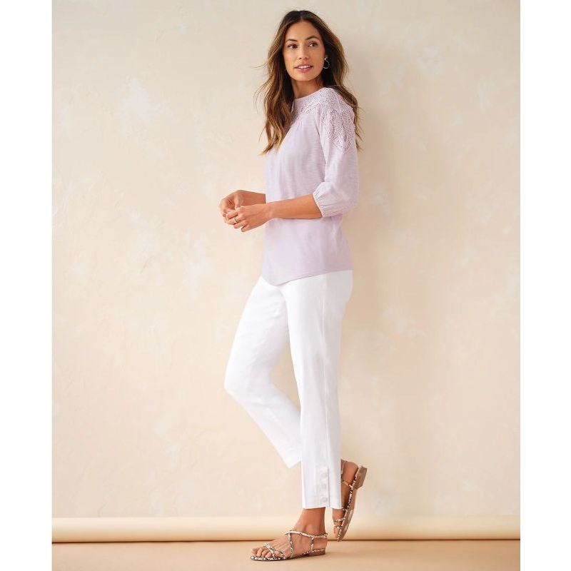 J.jill Linen button hem pants PART 1