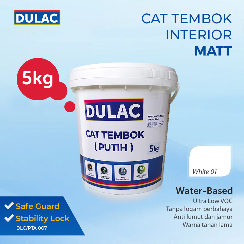 DULAC | Cat Tembok / Dinding Interior Matt